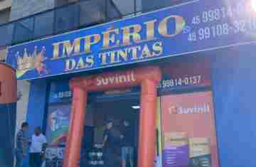 Guaraniaçu – Império das Tintas inaugurou no sábado